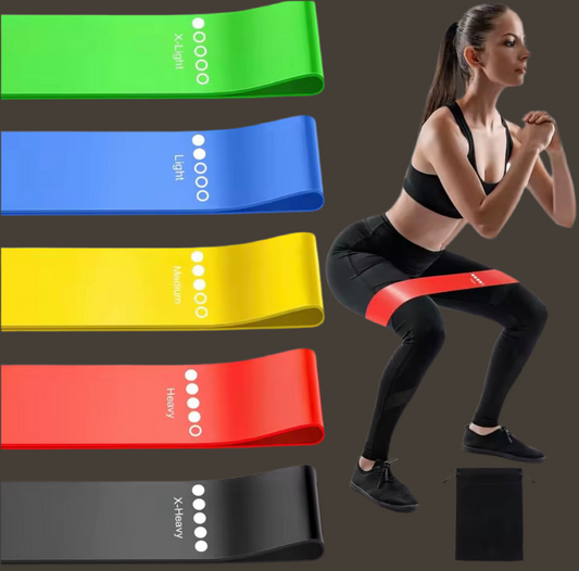Bandes de résistance TPE, ensemble de Fitness, bandes à boucle en latex, entraînement de force, extenseur, équipement de gymnastique ou de Yoga.